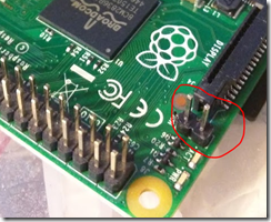 Raspberry Pi P6 Reset Hack 2