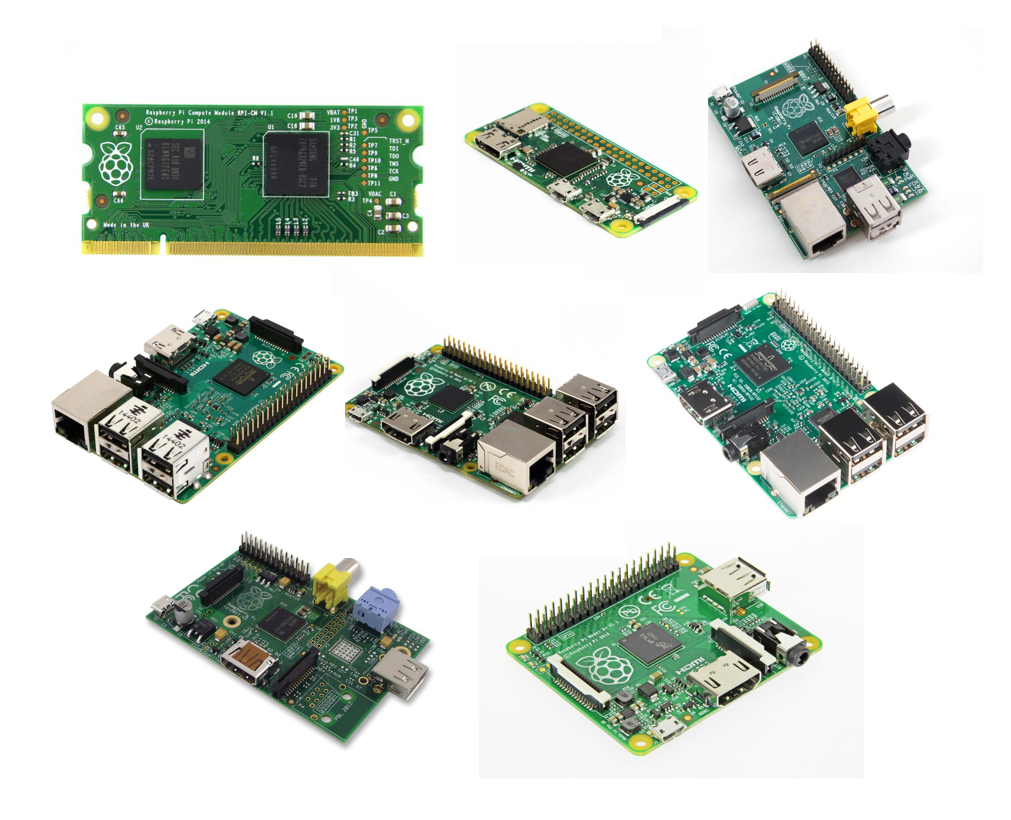 Raspberry Pi Versions