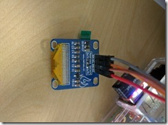 oled display interfacing with a raspberry pi